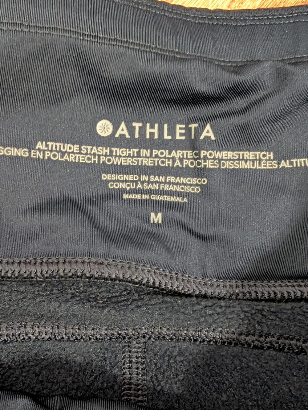 Athleta Black High-Rise Pocket Leggings - Picture 3 of 10